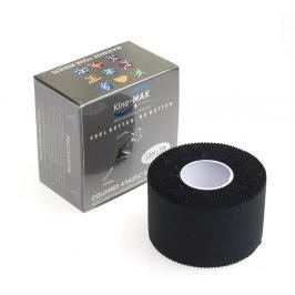 Neelastická tejpovací páska Kine-MAX Team Tape - černá černá 3,8cm x 10m