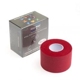 Neelastická tejpovací páska Kine-MAX Team Tape - červená červená 3,8cm x 10m