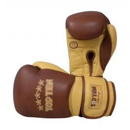 Boxerské rukavice Top Ten Heritage hnědá 10