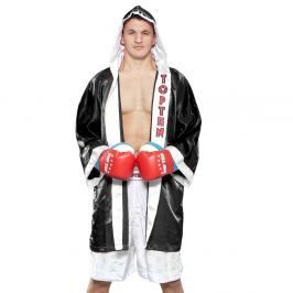 Boxerský plášť Top Ten - černá černá S/M