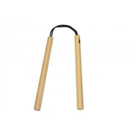 Nunchaku - osmihran s provázkem bílá provázek 14 (35,6cm)