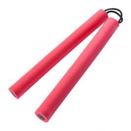 Nunchaku Century pěnové s provázkem - červená červená