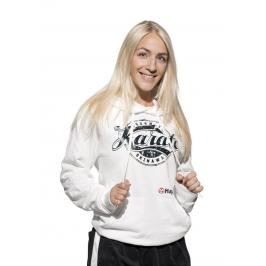 Mikina s kapucí HAYASHI Karate Okinawa - bílá bílá S