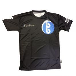 Tréninkové triko Fighter - Blue Blood černá XXXS