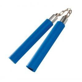 Nunchaku Century pěnové s řetězem - modrá modrá