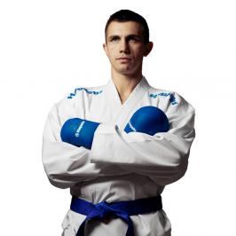 Hayashi kumite kimono Flexz WKF approved - Bílá/modrá bílá 170