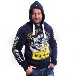 Mikina Lion Yakuza Premium - modrá modrá M