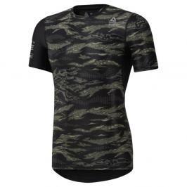 Reebok Crossfit Kompresní Triko - šedá šedá S
