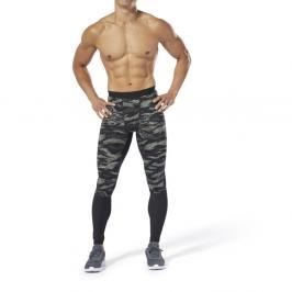 Reebok Crossfit Kompresní legíny - černá/zelená černá S