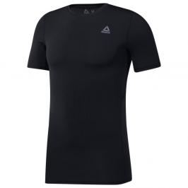 Reebok WOR Logo Kompresní tirko - černá černá S