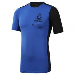 Reebok kompresní triko - modrá/černá modrá S