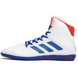 Boty adidas Mat Wizard 4. - bílá/modrá/červená bílá 7