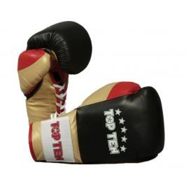 Boxerské rukavice Top Ten Profi - černá/zlatá černá 10