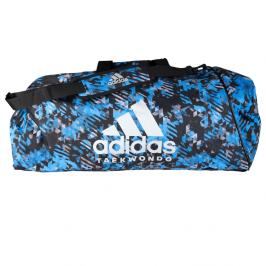 Sportovní taška adidas Taekwondo 2in1 - modrý maskáč modrý maskáč