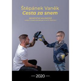 Benefiční kalendář - Štěpán Vaněk cesta za snem mix barev