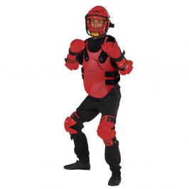 RedMan XP - Oblek pro studenty červená set S/M - přilba L