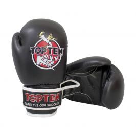 Dětské boxerské rukavice Top Ten Kids - černé černá 8