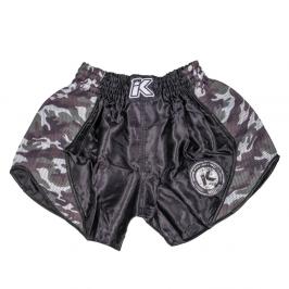 Thai trenky King - Camo černá XXS