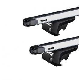 Střešní nosič Thule EVO Ford Mondeo (MKI/MKII) 5-dr kombi se střešními podélníky (hagusy) 1996-2000 s teleskopickou tyčí