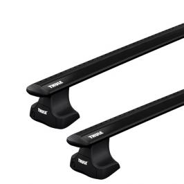 Střešní nosič Thule EVO Volkswagen Lupo 3-dr Hatchback s holou střechou 1997-2005 s hliníkovou tyčí černý
