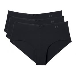Dámské kalhotky Under Armour Pure Stretch Hipster 3-pack černé