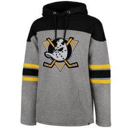 Pánská mikina s kapucí 47 Brand Huron Hood NHL Anaheim Ducks