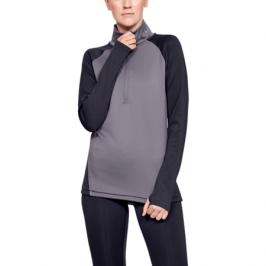 Dámská mikina Under Armour CG Armour 1/2 Zip Color Block fialová