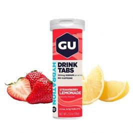 Iontový nápoj GU Hydration Drink Tabs 54 g Strawberry Lemonade