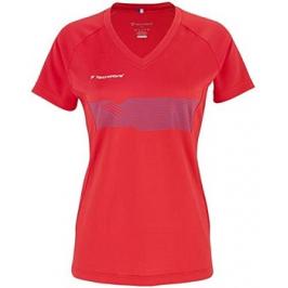 Dětské tričko Tecnifibre Lady F2 Airmesh Red
