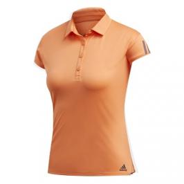 Dámské tričko adidas Club 3-Stripes Polo Orange - vel. M