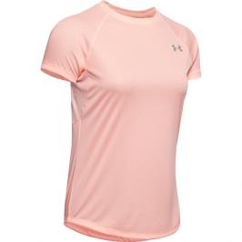 Dámské tričko Under Armour Speed Stride SS světle oranžové