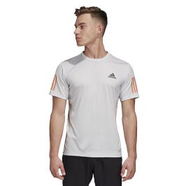 Pánské tričko adidas Club 3-Stripes Light Grey
