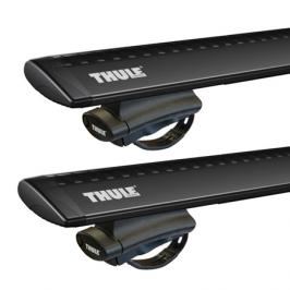 Střešní nosič Thule Volkswagen Tiguan 5-dr SUV se střešními podélníky (hagusy) 2016+ s hliníkovou tyčí černý